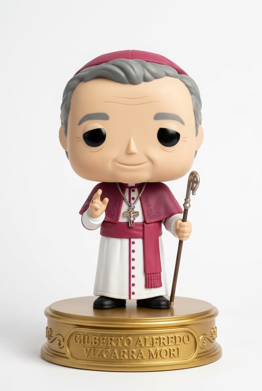 Funko personalizado de Gilberto Alfredo Vizcarra Mori