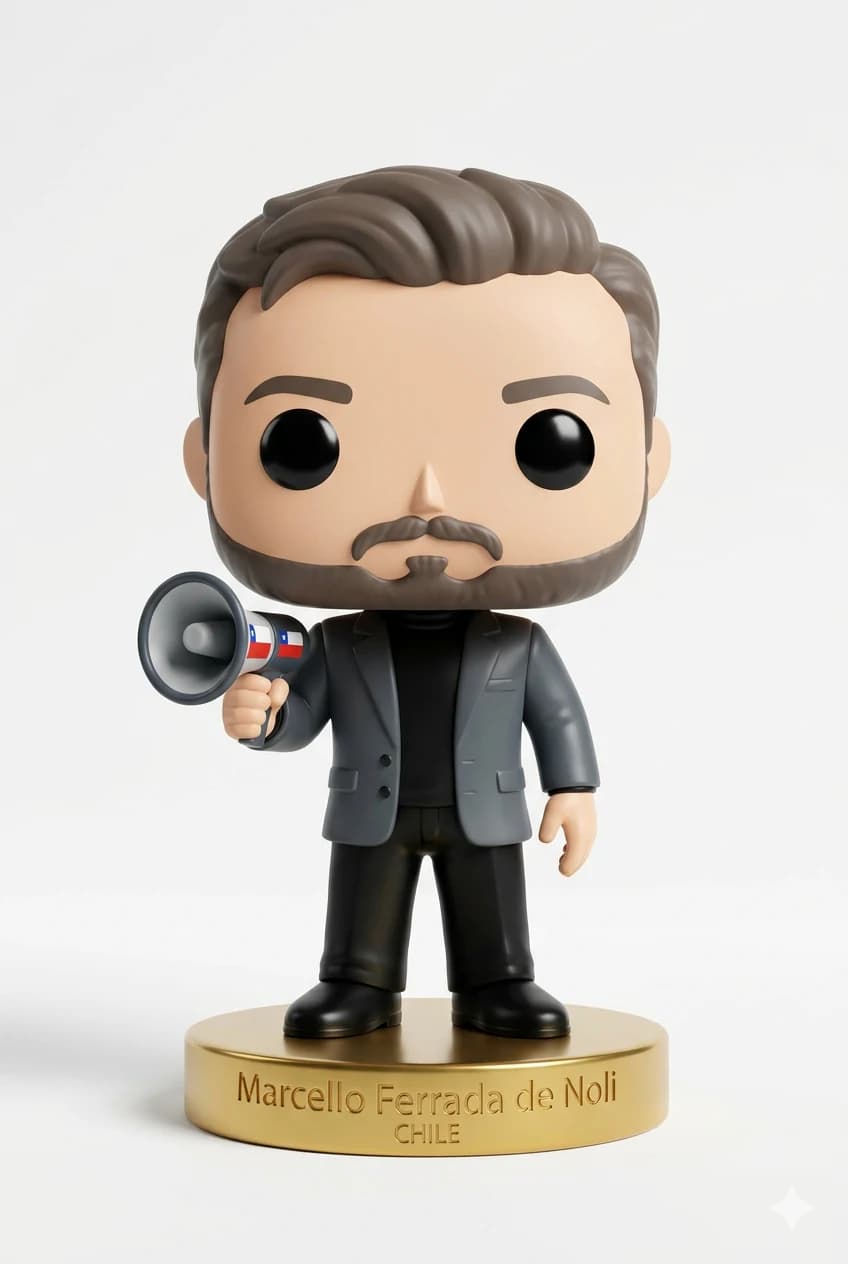 Funko personalizado de Marcello Ferrada de Noli