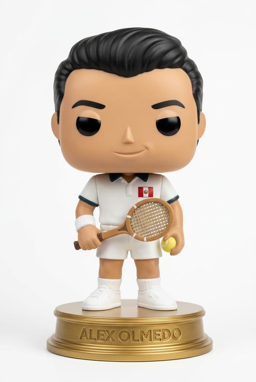 Funko personalizado de Alex Olmedo