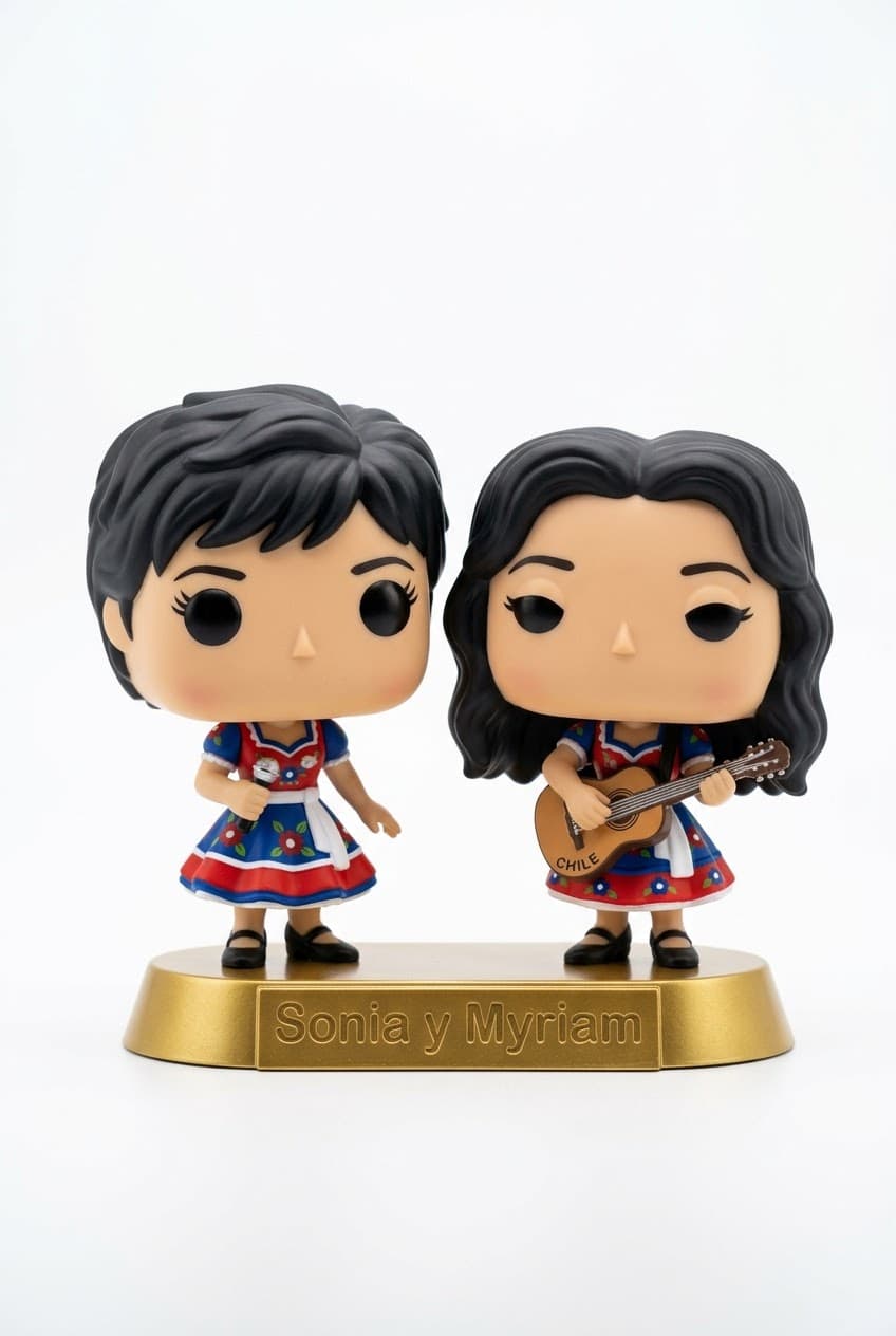 Funko personalizado de Sonia y Myriam