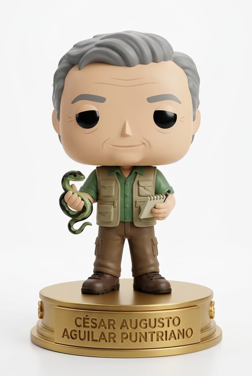 Funko personalizado de Cesar Augusto Aguilar Puntriano