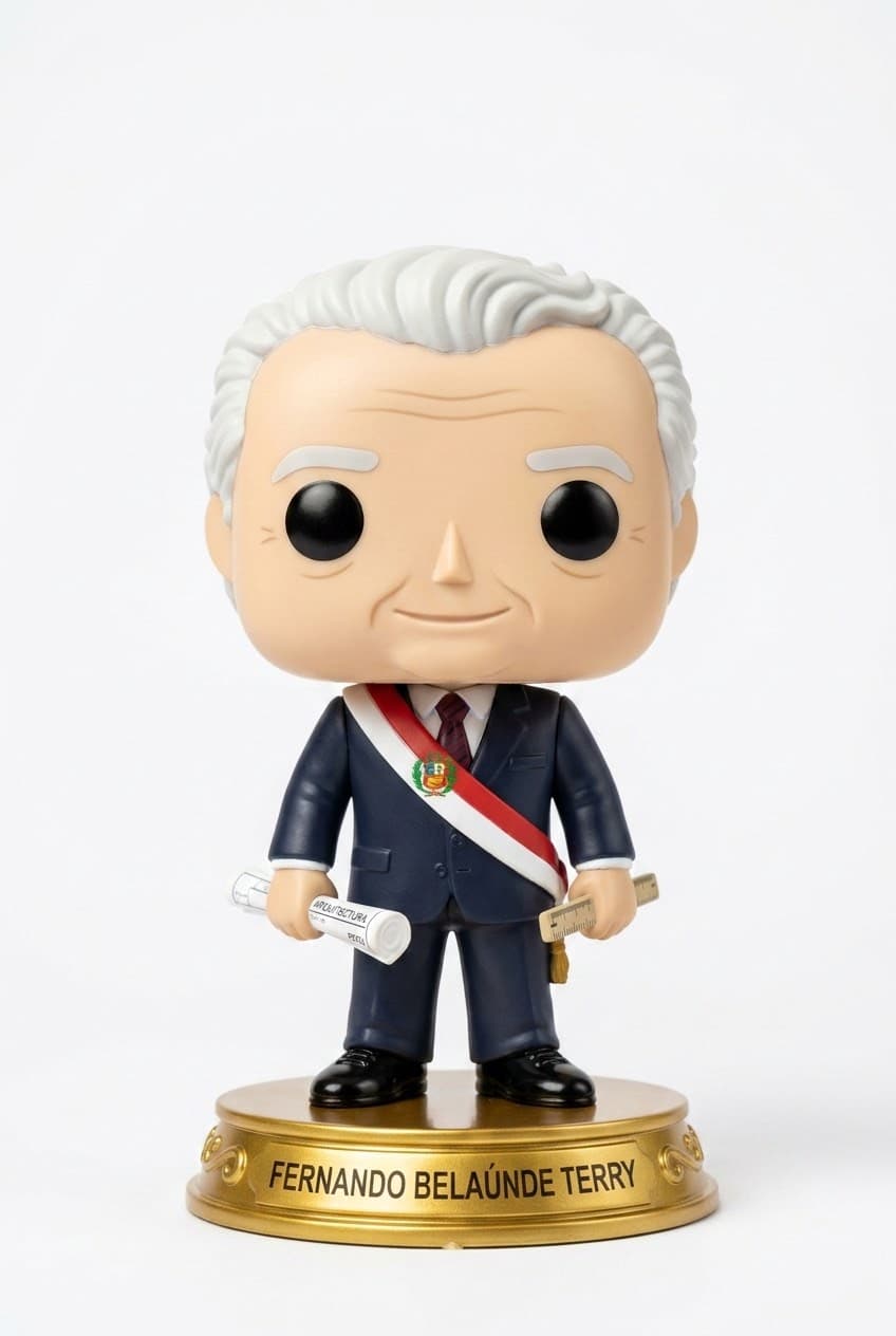 Funko personalizado de Fernando Belaunde Terry