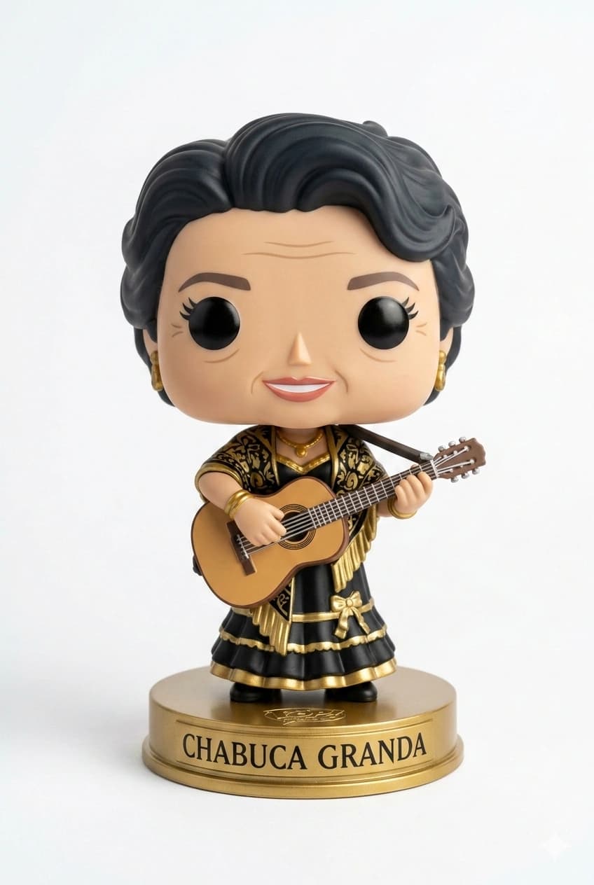 Funko personalizado de Chabuca Granda