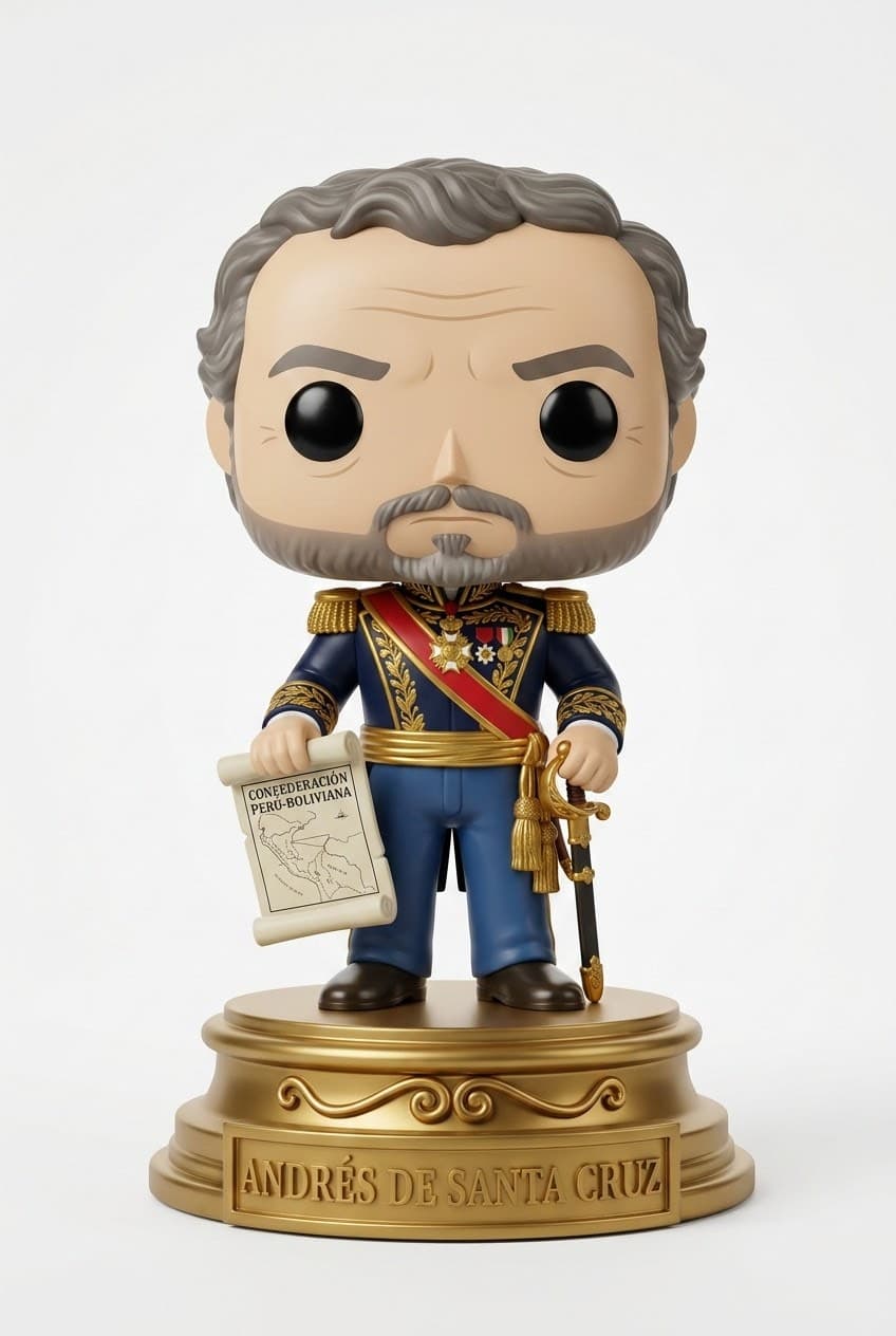 Funko personalizado de Andres de Santa Cruz