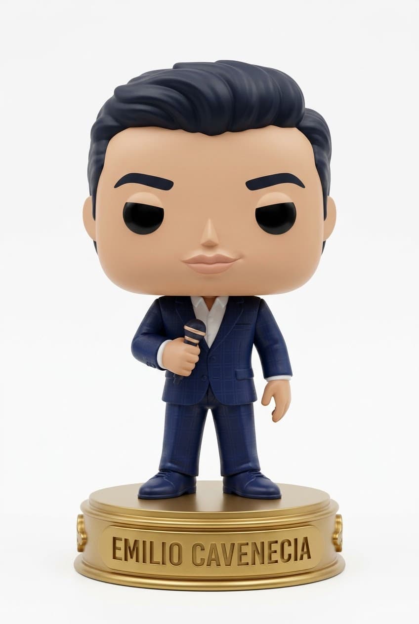 Funko personalizado de Emilio Cavenecia
