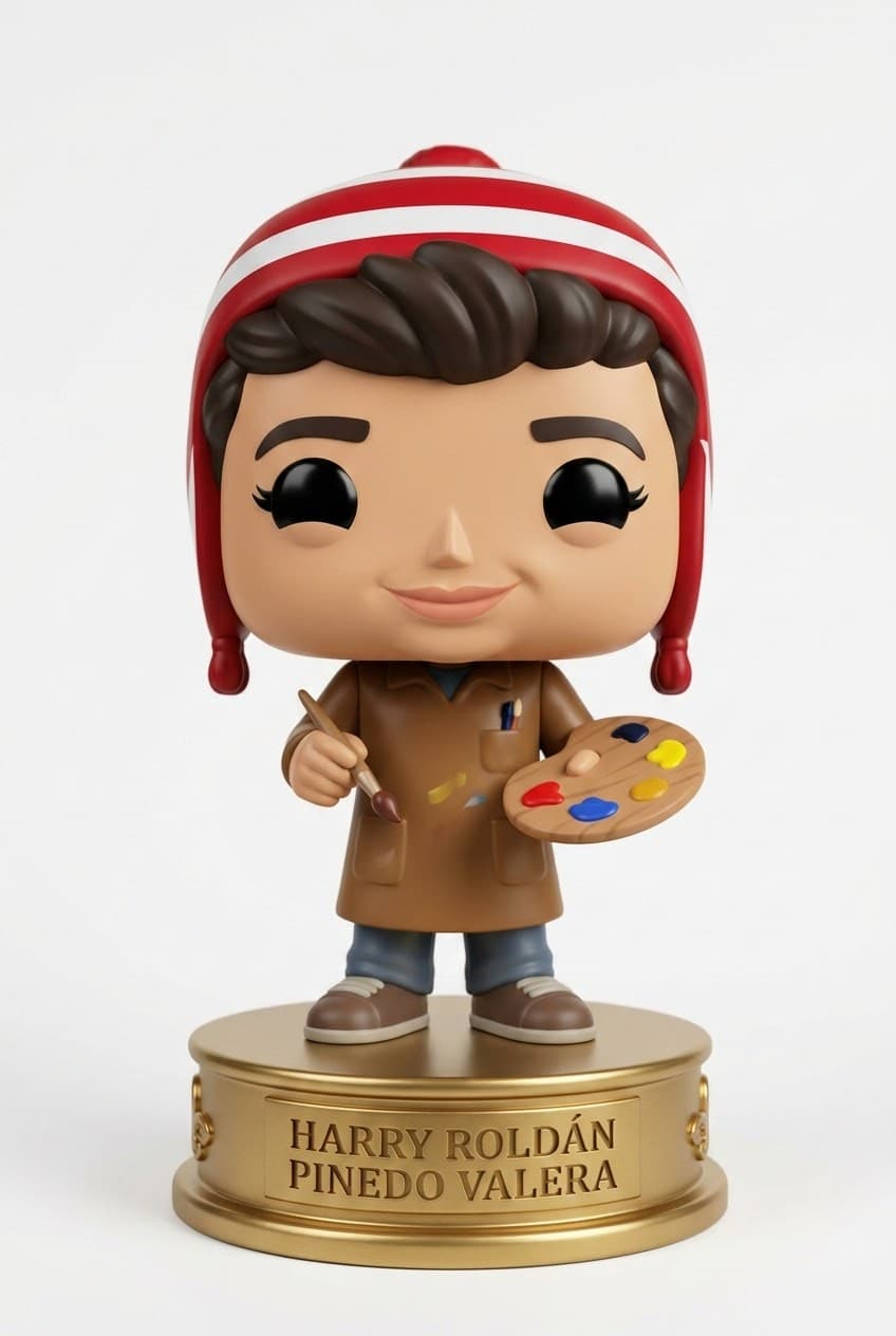 Funko personalizado de Harry Roldan Pinedo Valera