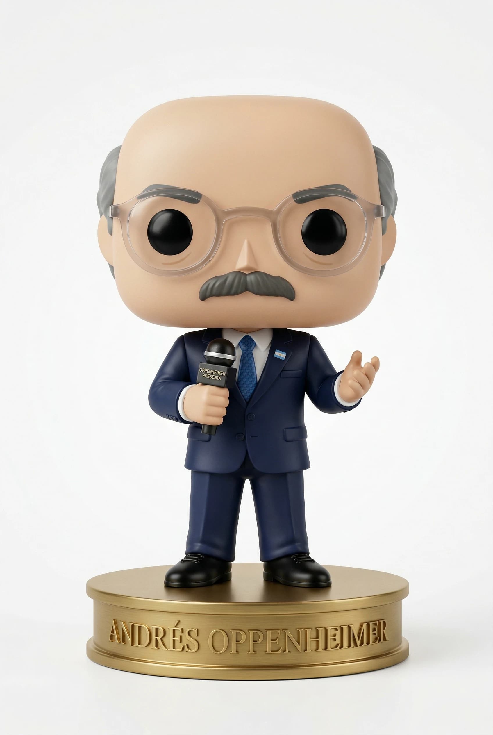 Funko personalizado de Andres Oppenheimer