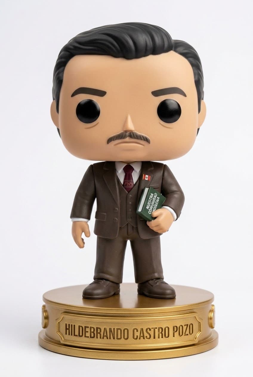 Funko personalizado de Hildebrando Castro Pozo
