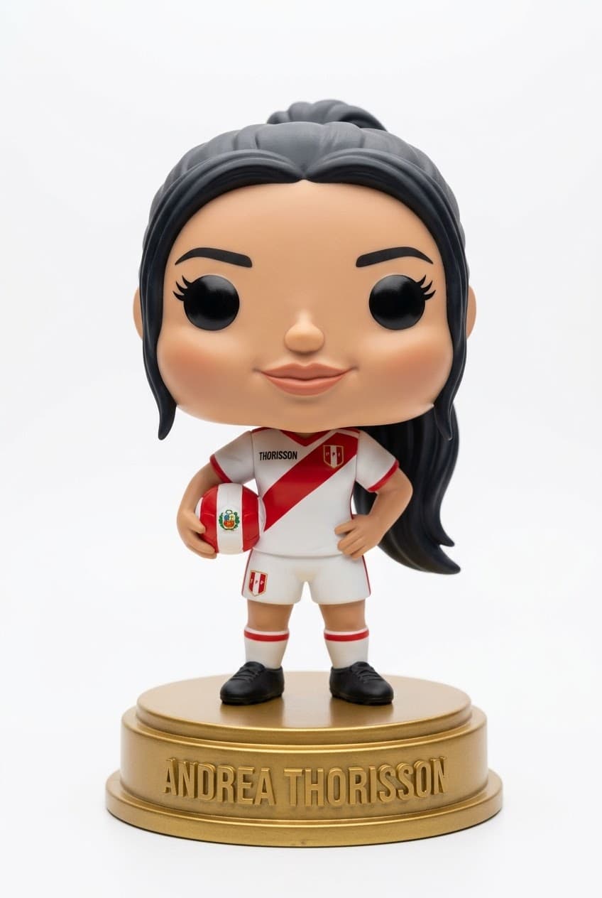 Funko personalizado de Andrea Thorisson