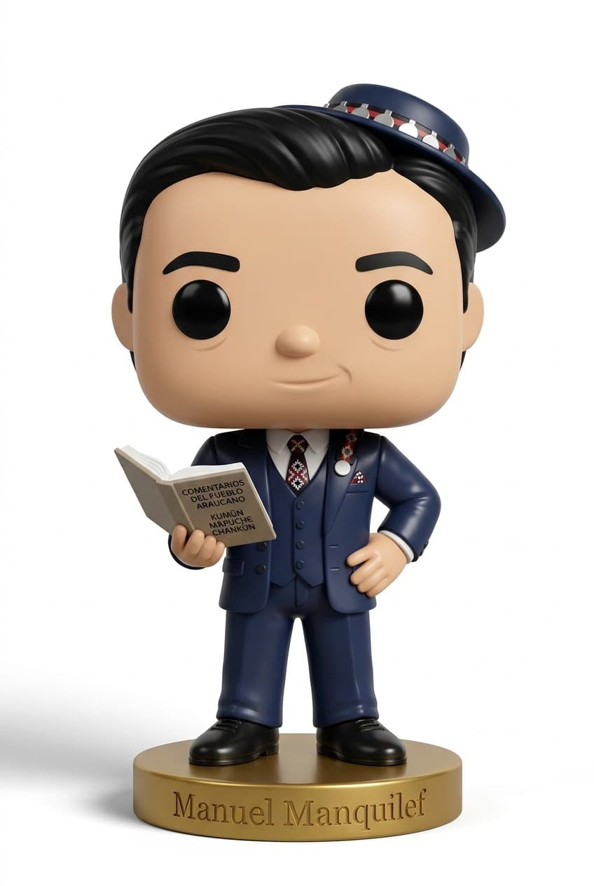 Funko personalizado de Manuel Manquilef