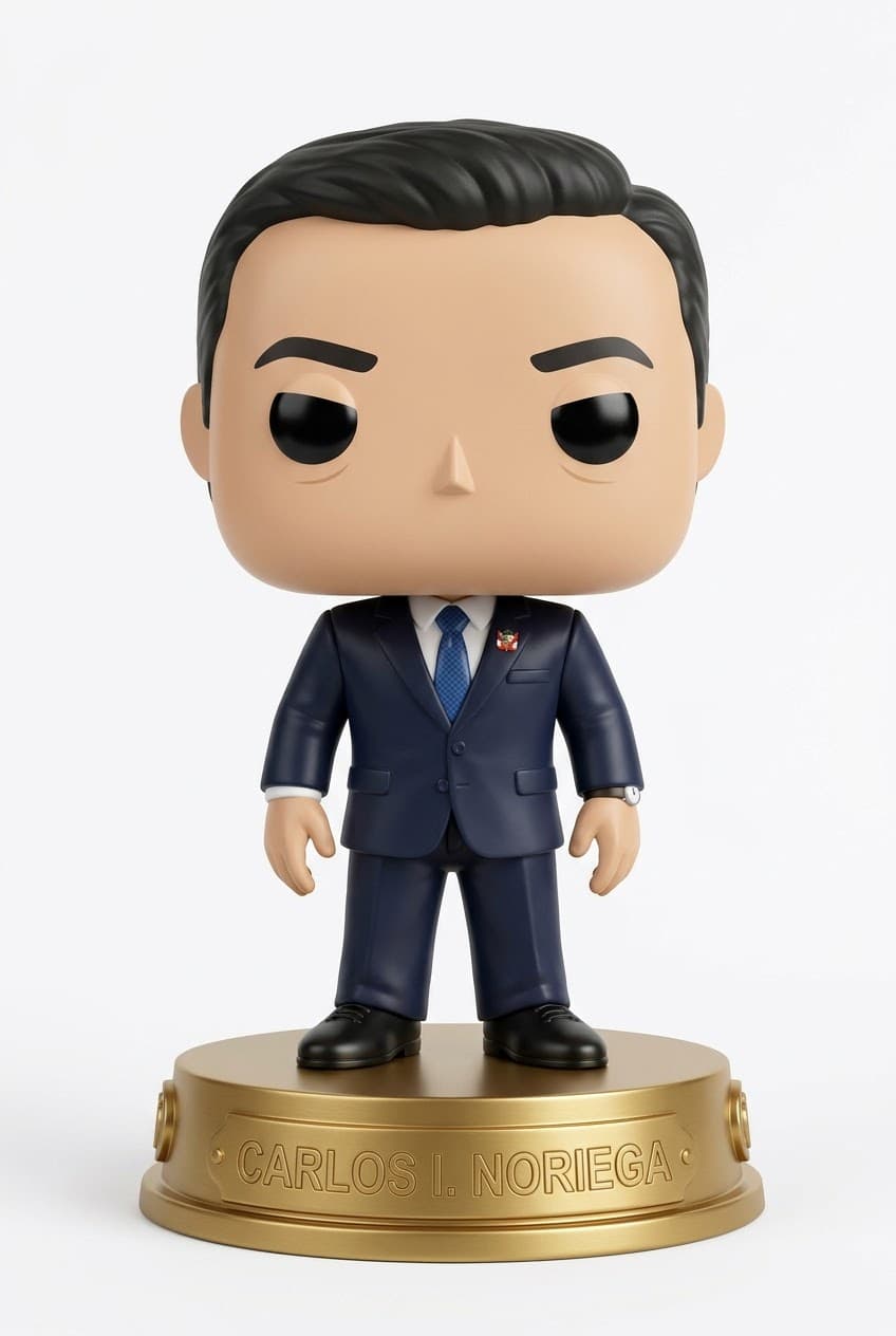 Funko personalizado de Carlos I Noriega