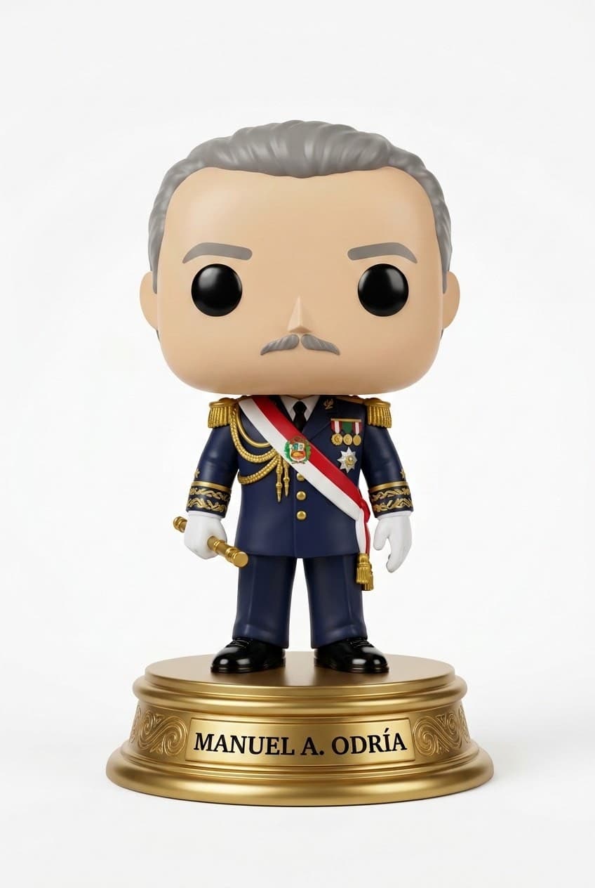 Funko personalizado de Manuel a Odria