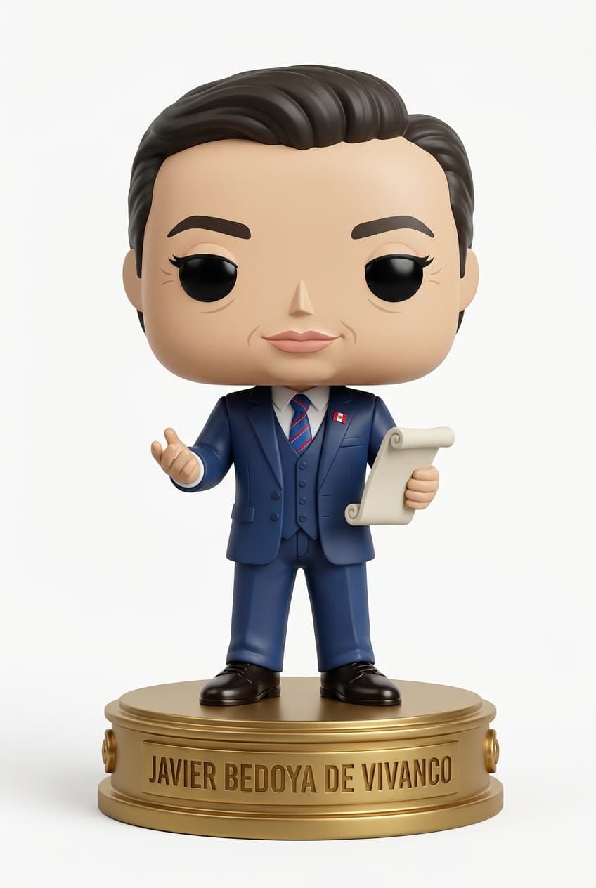 Funko personalizado de Javier Bedoya de Vivanco