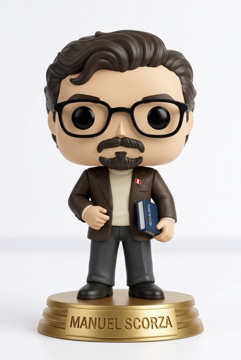 Funko personalizado de Manuel Scorza