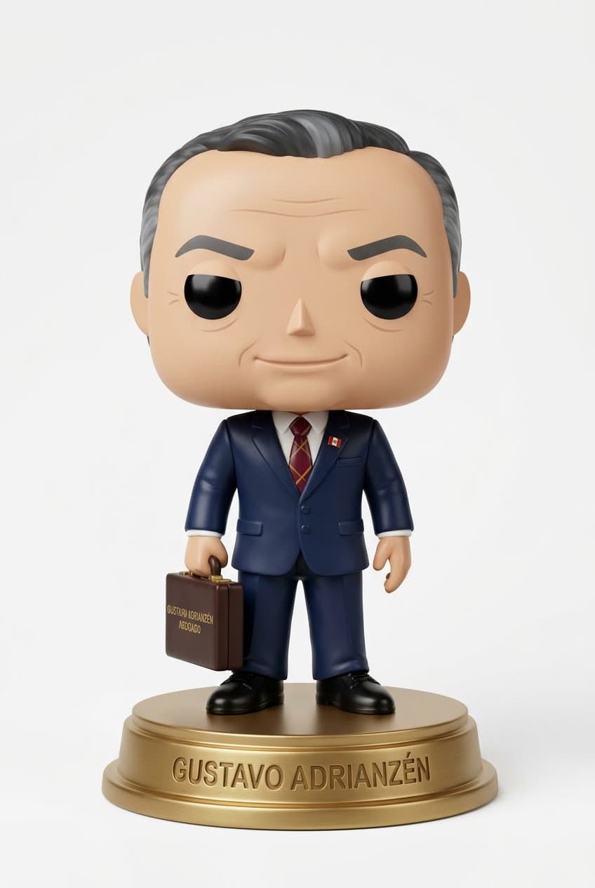 Funko personalizado de Gustavo Adrianzen