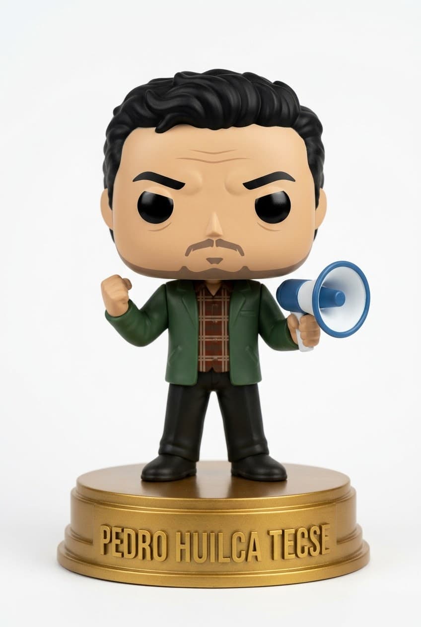 Funko personalizado de Pedro Huilca Tecse