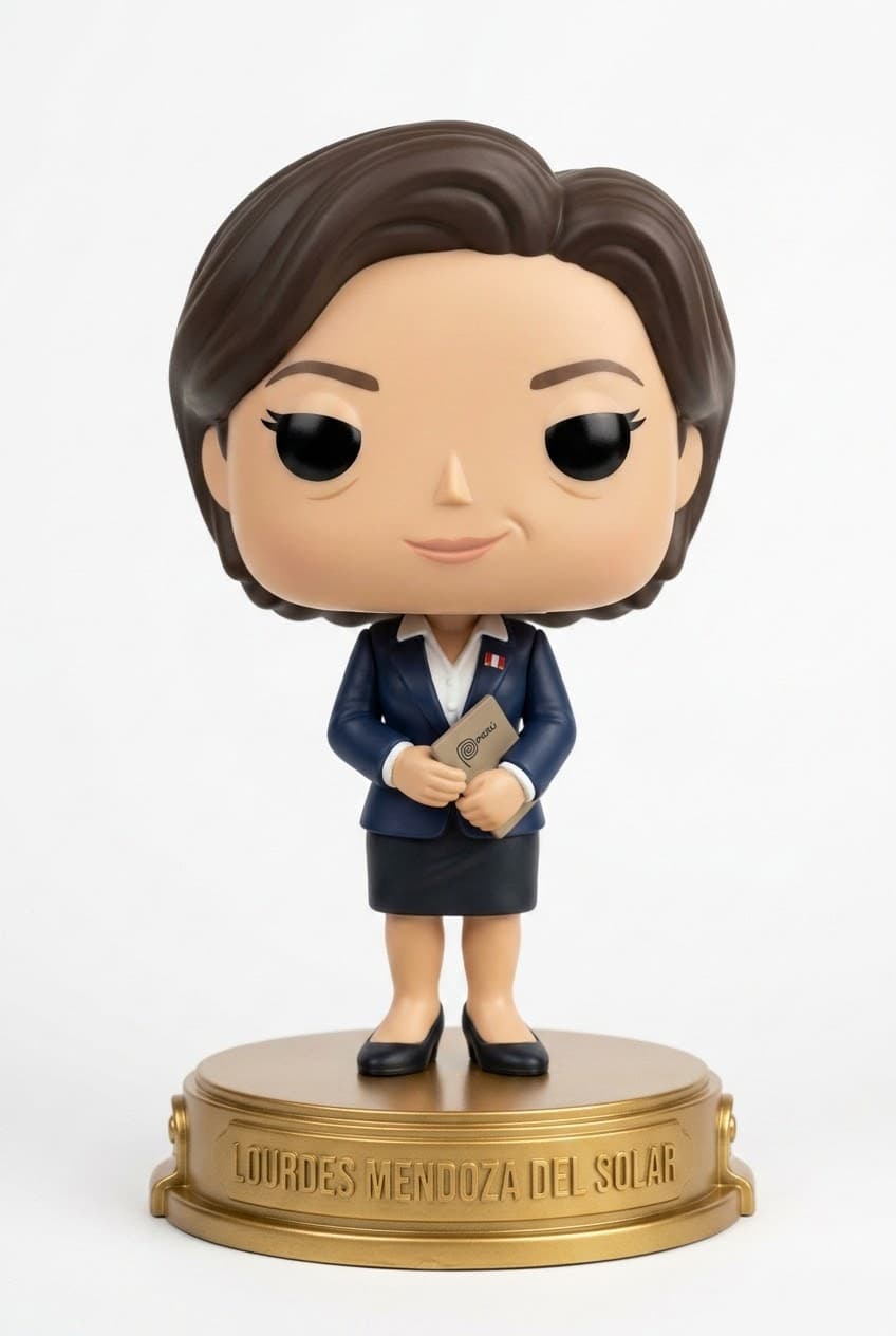 Funko personalizado de Lourdes Mendoza del Solar