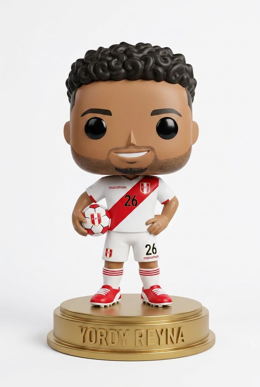 Funko personalizado de Yordy Reyna