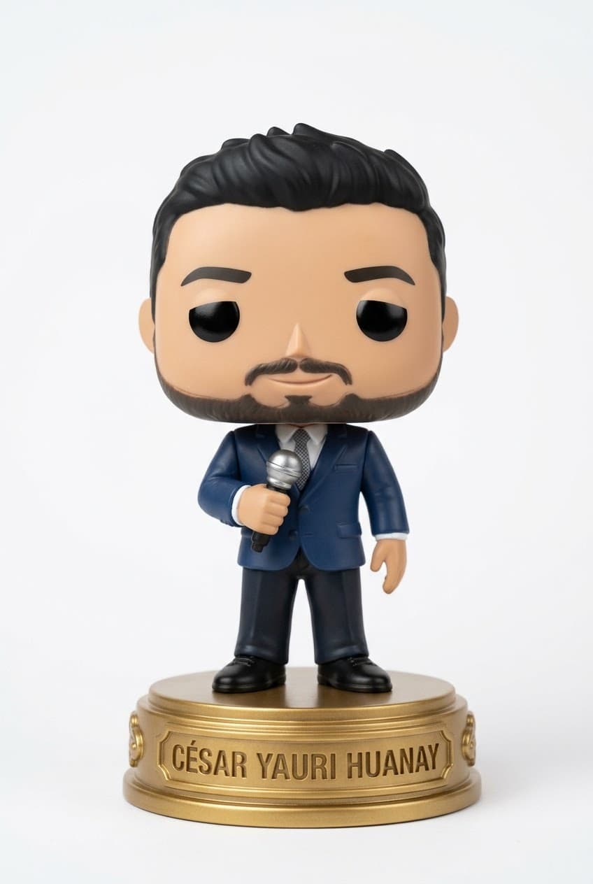 Funko personalizado de Cesar Yauri Huanay