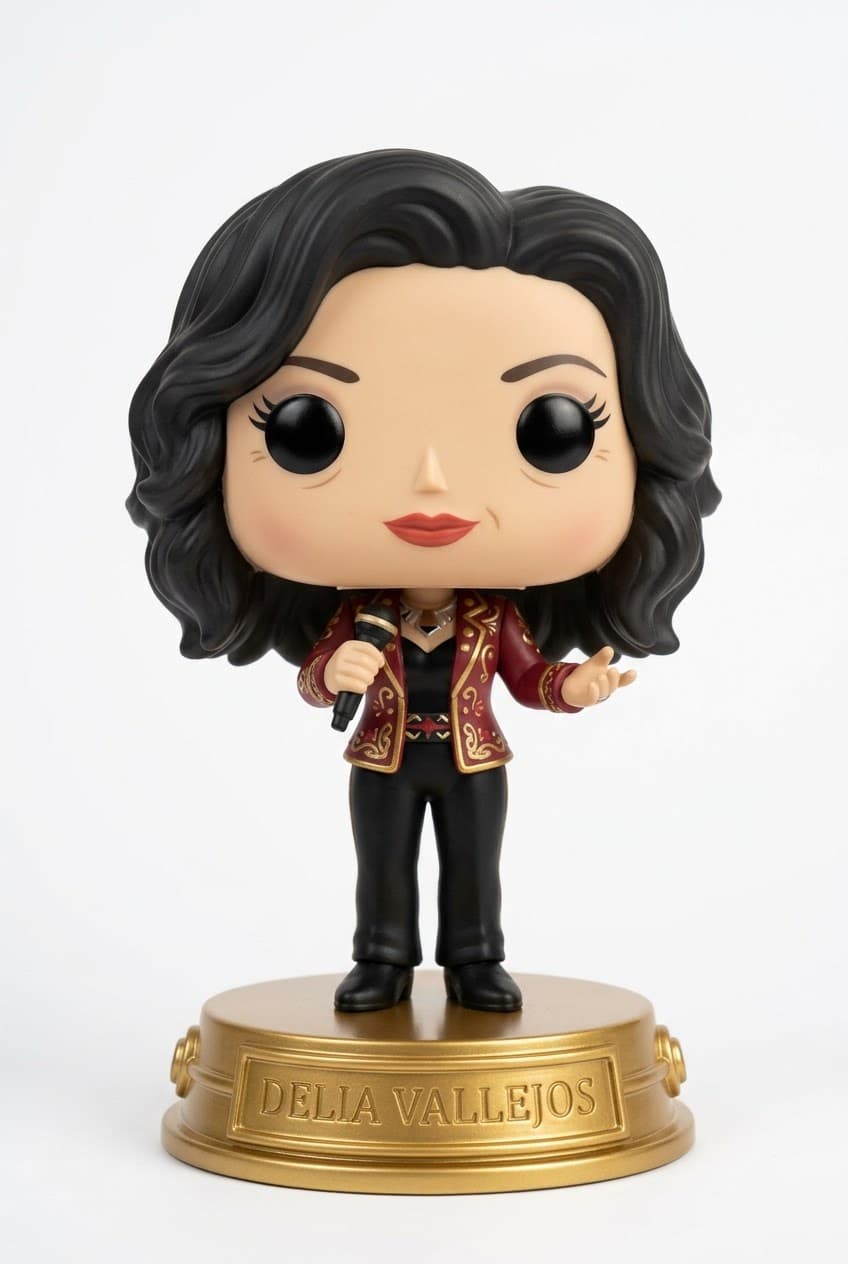 Funko personalizado de Delia Vallejos
