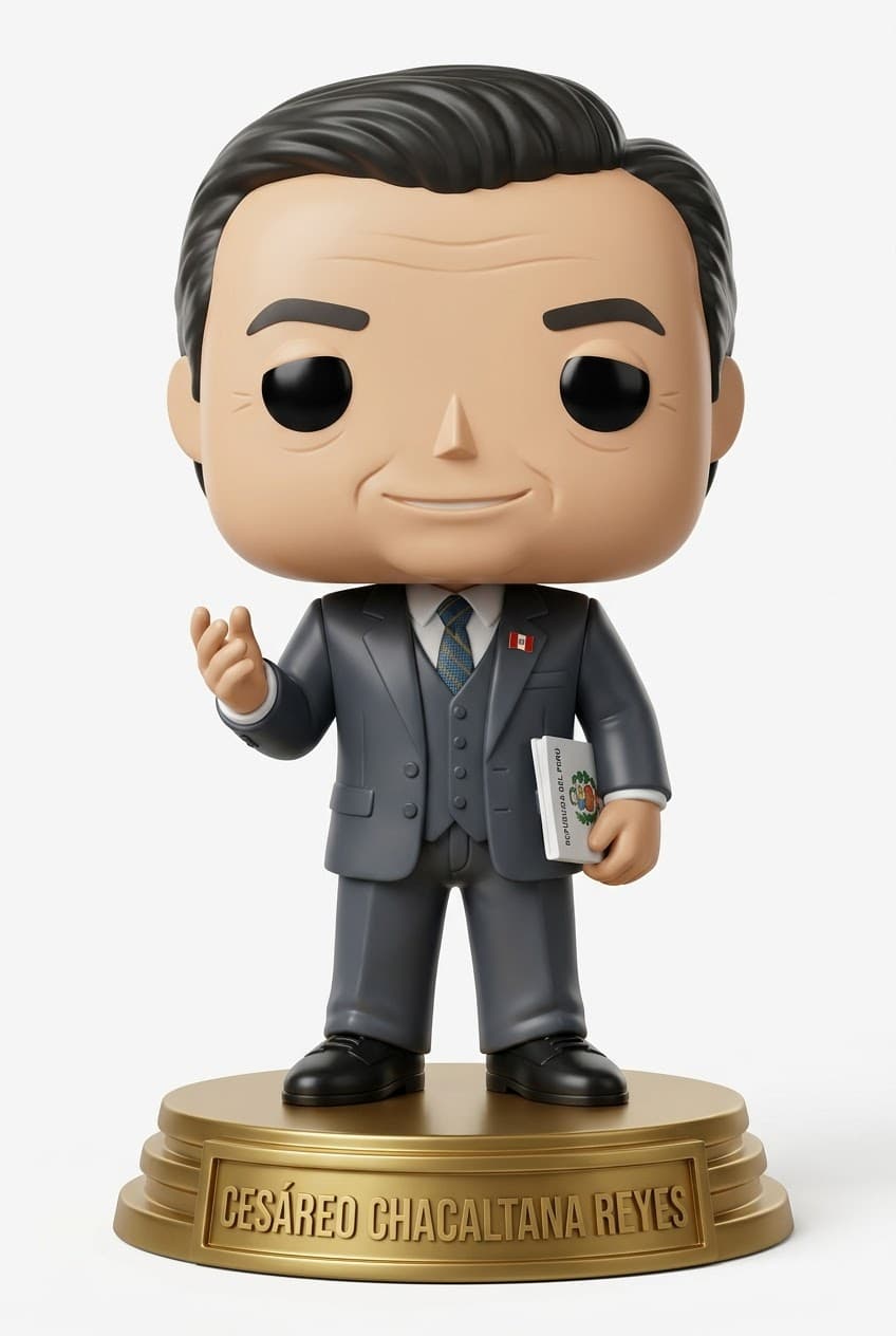 Funko personalizado de Cesareo Chacaltana Reyes