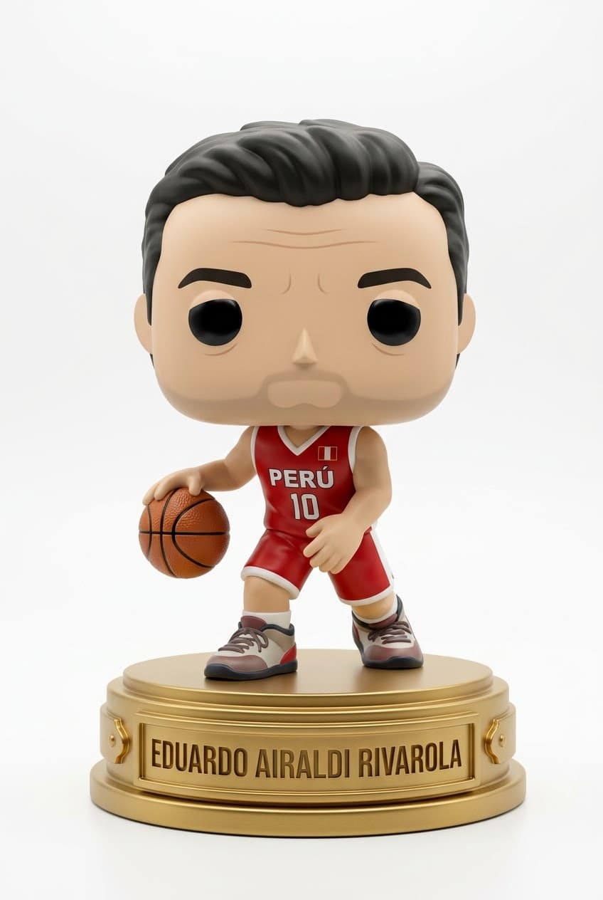 Funko personalizado de Eduardo Airaldi Rivarola
