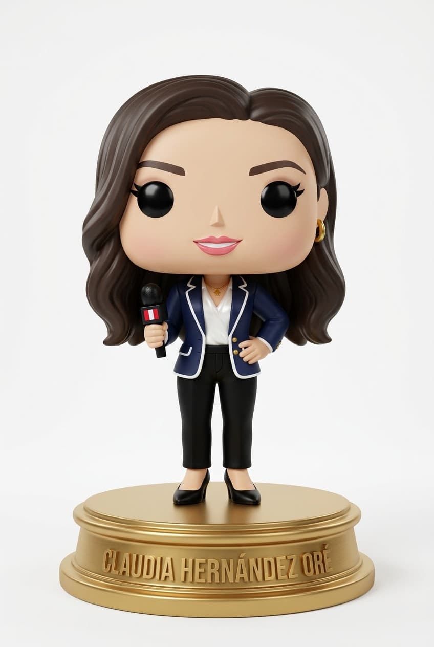 Funko personalizado de Claudia Hernandez Ore