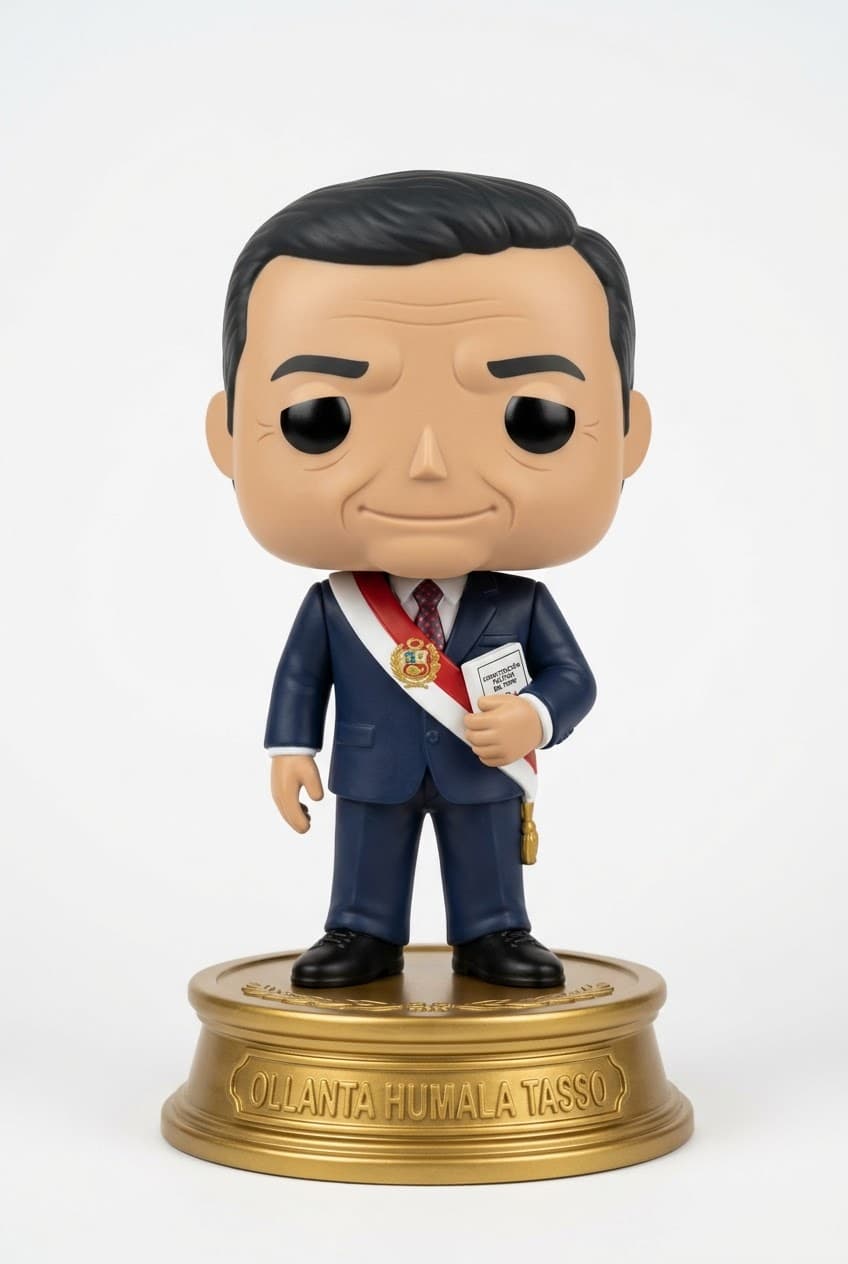 Funko personalizado de Ollanta Humala Tasso