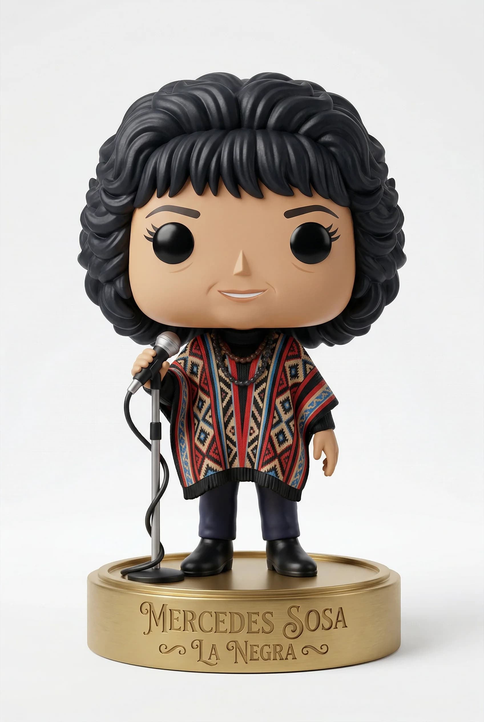 Funko personalizado de Mercedes Sosa