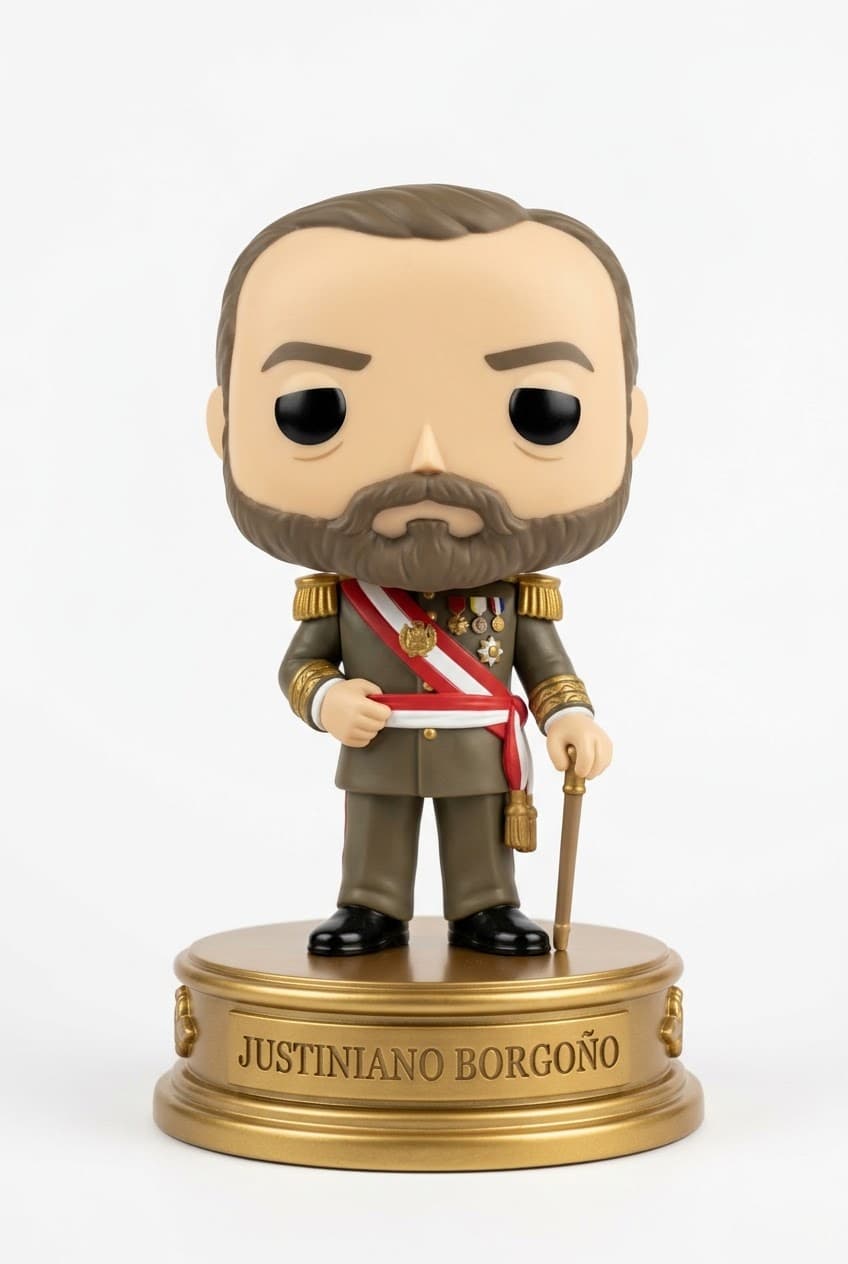 Funko personalizado de Justiniano Borgono
