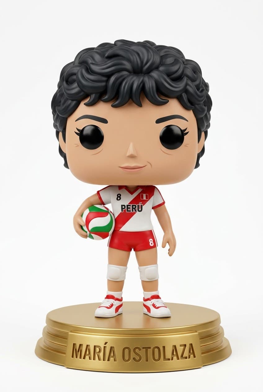 Funko personalizado de Maria Ostolaza