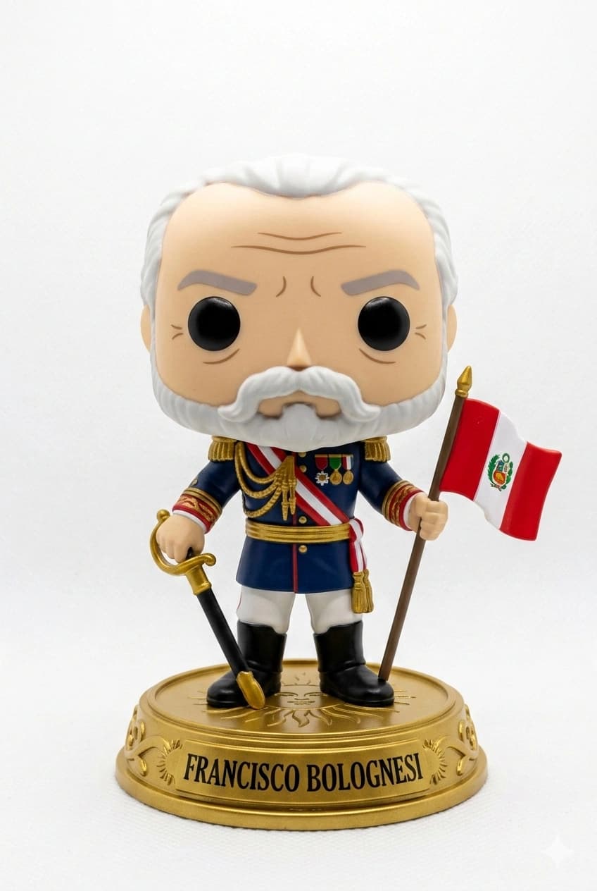 Funko personalizado de Francisco Bolognesi