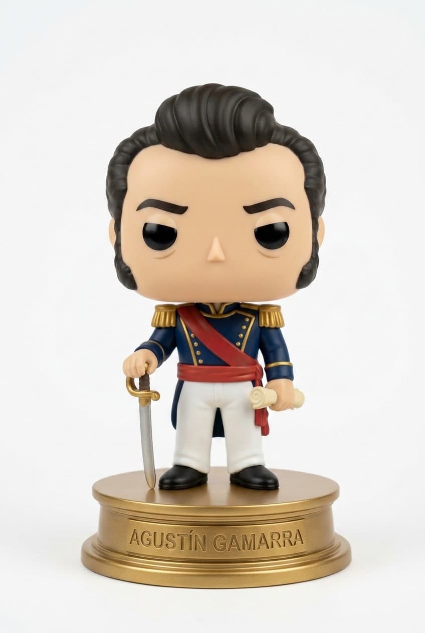 Funko personalizado de Agustin Gamarra