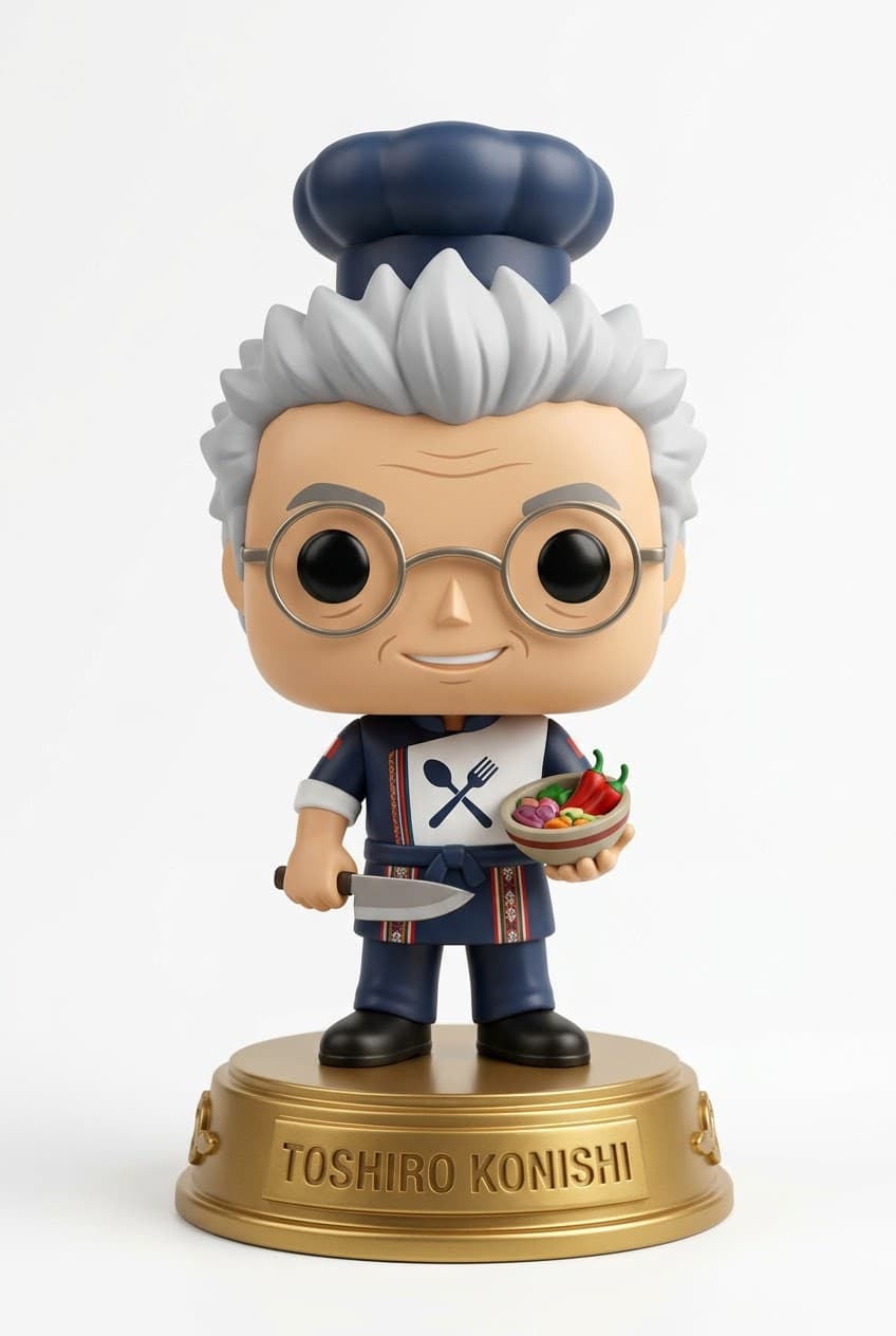 Funko personalizado de Toshiro Konishi