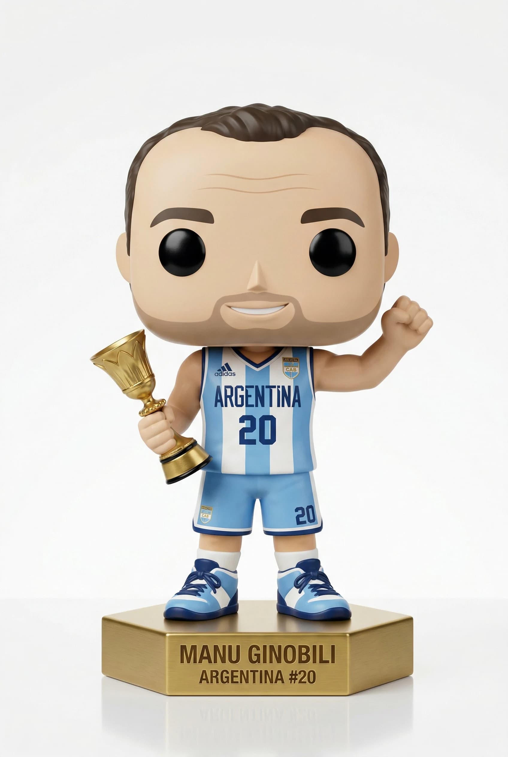 Funko personalizado de Manu Ginobili