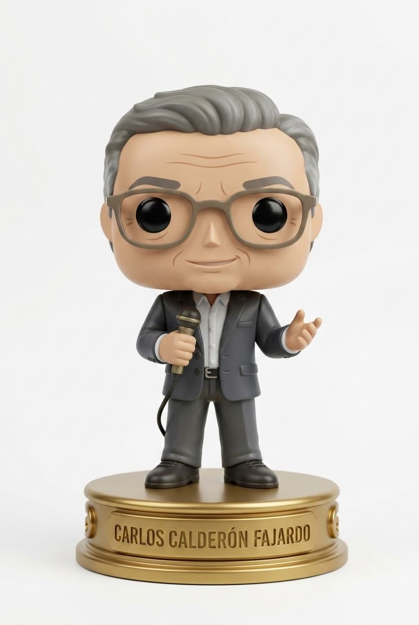 Funko personalizado de Carlos Calderon Fajardo